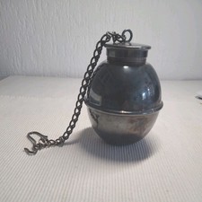 Antike,  WMF Dose, Silber ,versilbert, selten,gepunzt,Schraubverschluss, Hängend