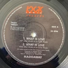 Haddaway What Is Love 12" Rare Original 1992 Press Artista Euro House Vinyl NM