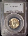 1946-S San Francisco  Washington Quarter PCGS MS-65