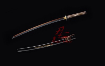 Battle ready Dragon sword T10 steel Clay tempered adsorb tungsten