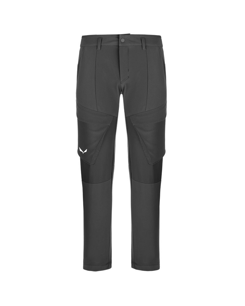 Salewa Puez Durastretch Pantalones Cargo Hombre, Ónix