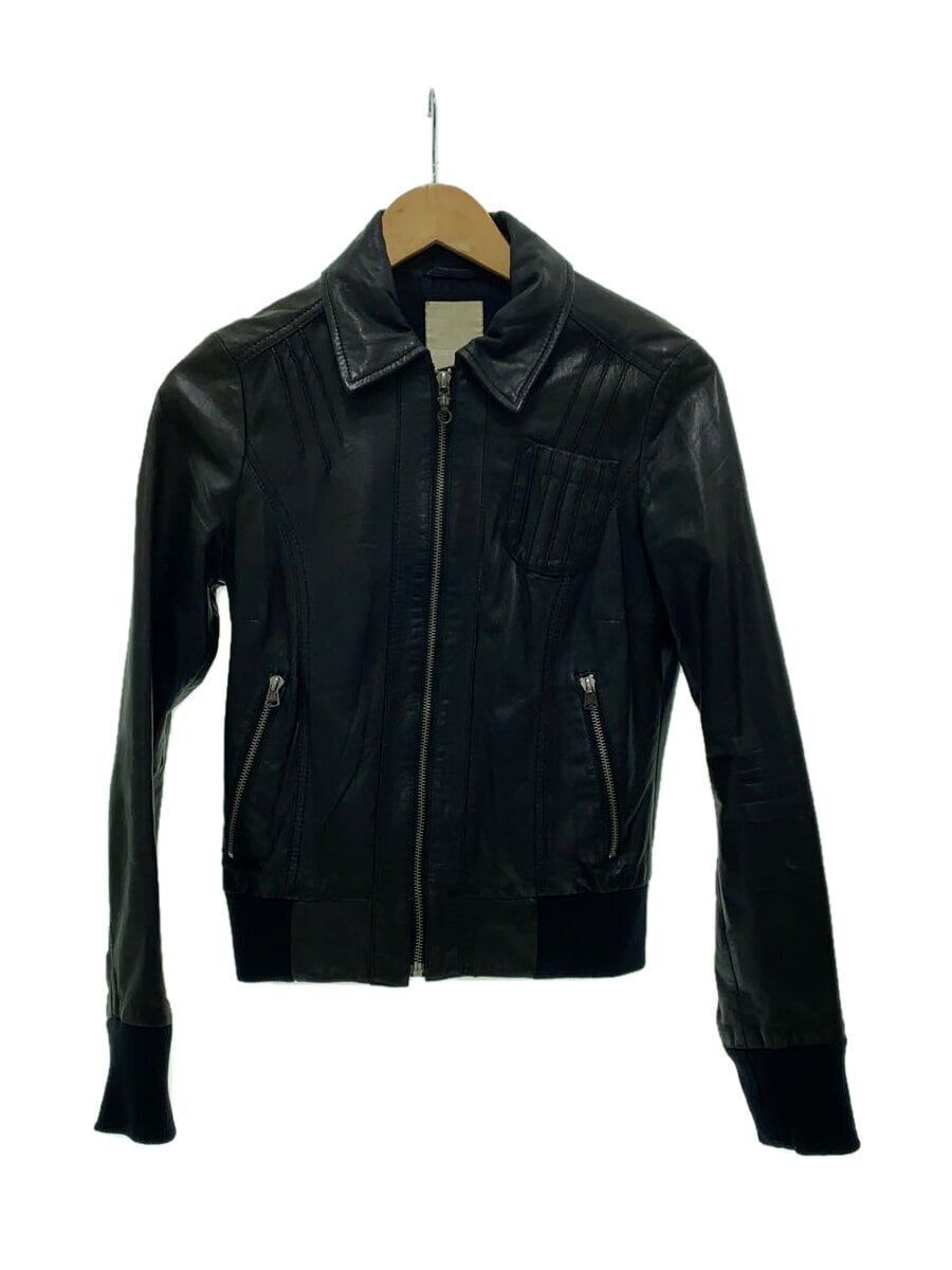 Black Leather Diesel Rider Jacket, Size XS | eBay