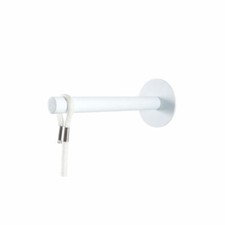 Authentics Wardrope Wandhalterung, für Seilgarderobe, Stahl, Weiß, 8089056