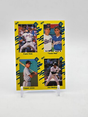 チームマドリード 201 ウェッジボディボード 1990年代 レアヴィンテージ Frank Viola, Texas Heat, Chipper Jones, Don Mattingly 1990