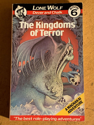 Lone Wolf Book 7 The Kingdoms of Terrors by Joe Dever and Gary Chalk