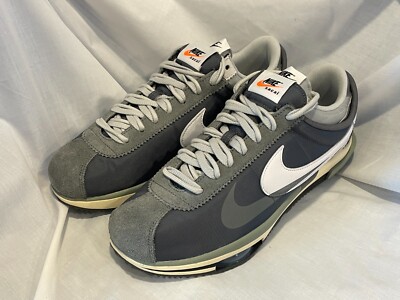 Nike Zoom Cortez SP Sacai Mens 13 Iron Grey White Light Cream DQ0581 001