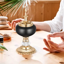 Metal Incense Holder Aromatherapy Burner Bakhoor Burner Arabian Incense Burner