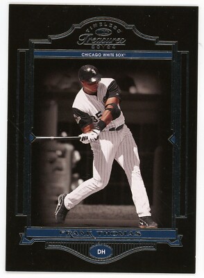 2004 Donruss Timeless Treasures Frank Thomas #31 #/999 White Sox