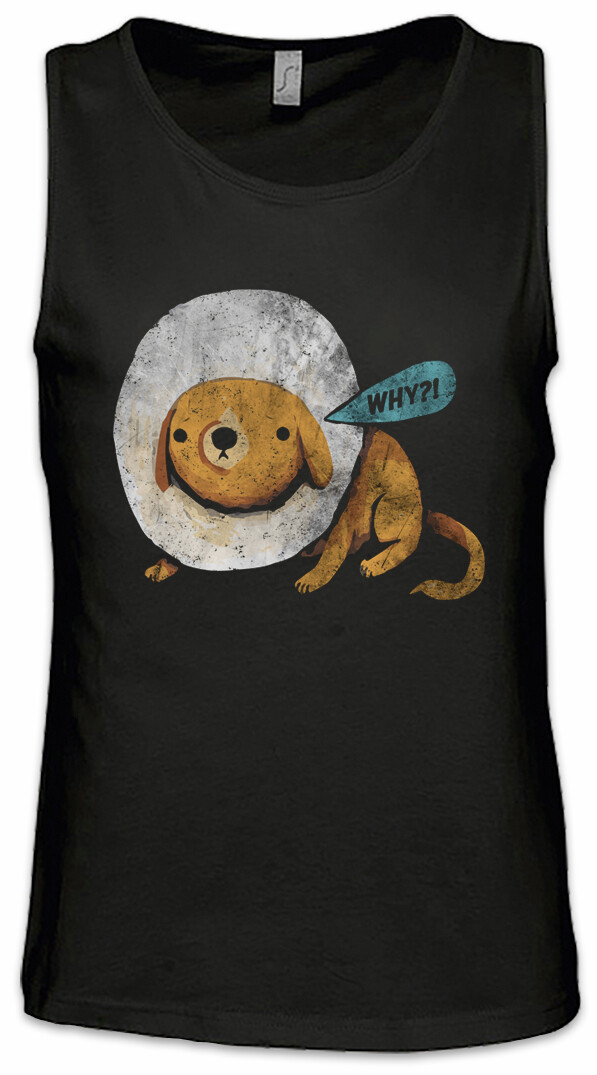 ALTRA Cono Dog Why Men Canotta Cane Cani Dawg Love È Tutto Divertente E Gioca Fino Coni