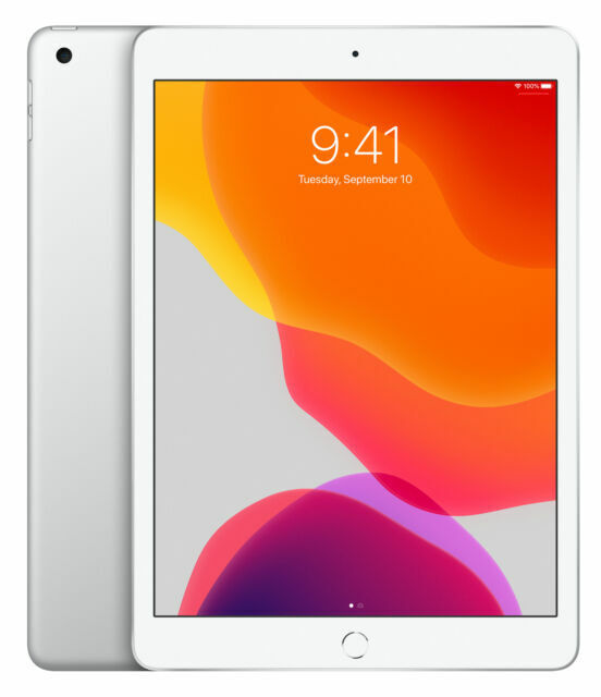 Apple iPad 7th Gen. 128GB, Wi-Fi, 10.2 in - Silver for sale online