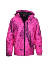 Nwt Mount'n Prairie Women's Artimas Huntress Camo Blaze Pink Hooded Parka Sz M