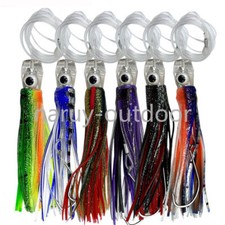 Squid Octopus Soft Lure Deep Sea Trolling Big Game Marlin Tuna Fishing Lure
