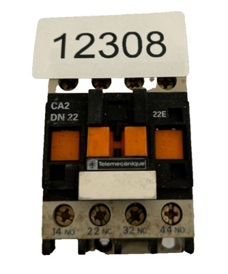 Telemecanique CA2DN22-22E Contactor Relay, 600VAC, 10A, 24V Coil