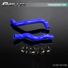 Fit For 2009 - 2012 Nissan 370Z Z34 G37 Blue Silicone Radiator Hose Clamps Tube