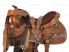 RODEO WESTERN SADDLE HORSE BARREL RACING PLEASURE TRAIL TACK SET 15 16 17 18