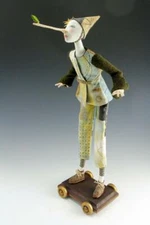 Cloth Art Doll Pattern Class Tutorial "Pinocchio" by Cindee Moyer