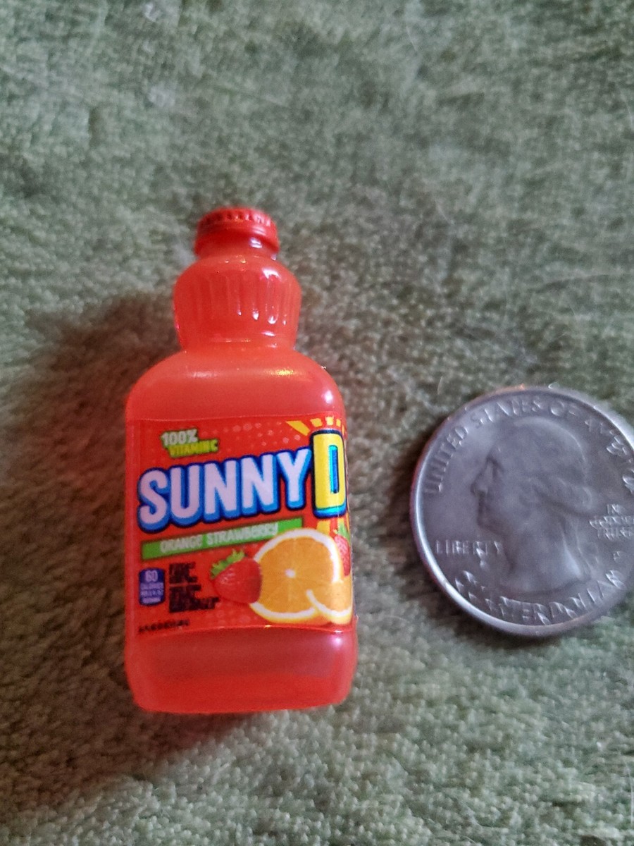 Zuru Toy Mini Brands-Sunny D Orange Strawberry Bottle