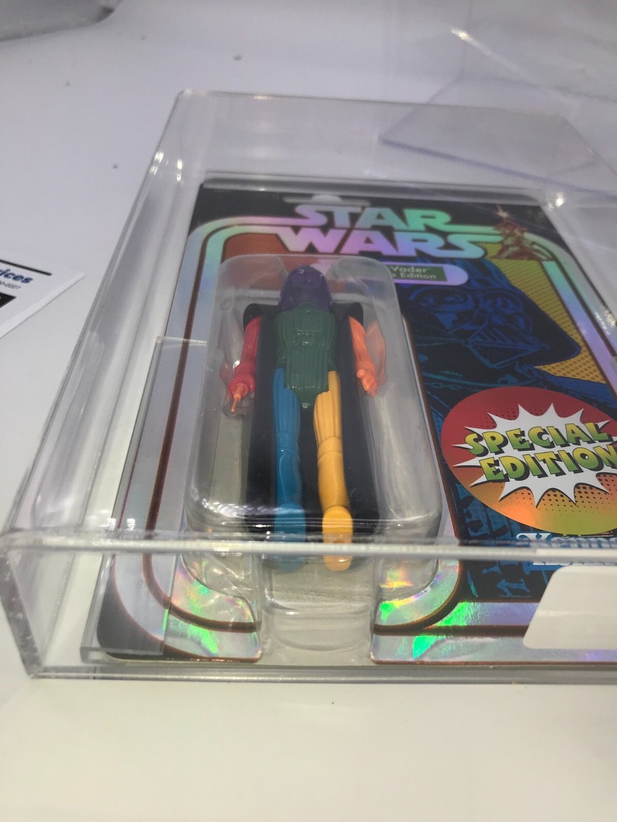 Star Wars Darth Vader Prototype Edition Purple Head Hasbro Graded