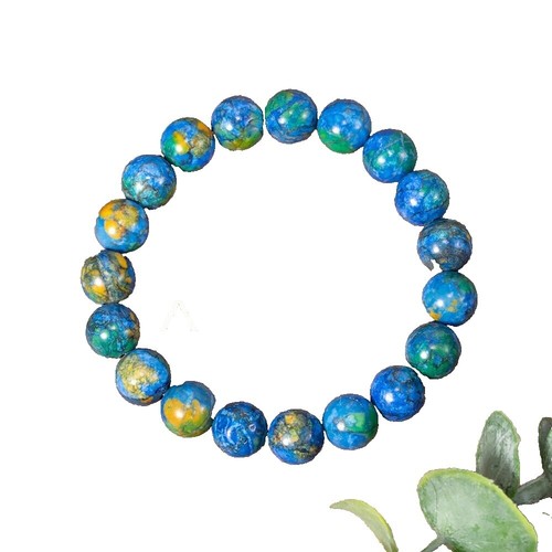 Bracelet Azurite Malachite 8 mm - Le Magistral – Atelier