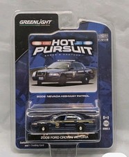 GREENLIGHT HOT PURSUIT NEVADA HIGHWAY PATROL 2008 FORD CROWN VICTORIA POLICE