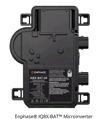 Enphase IQ8X-BAT Microinverter 320VA | IQ Battery Compatible | UL Certified