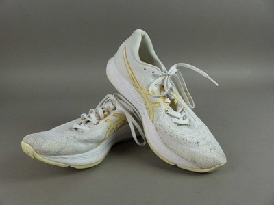 Asics Damen Sneaker F821219 Gr. 39,5 | US 8 weiß Mesh Textil Turnschuhe (W)