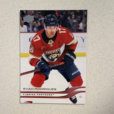 Upper Deck Series 1 2025-26 Evan Rodrigues Florida Panthers Base Set #69