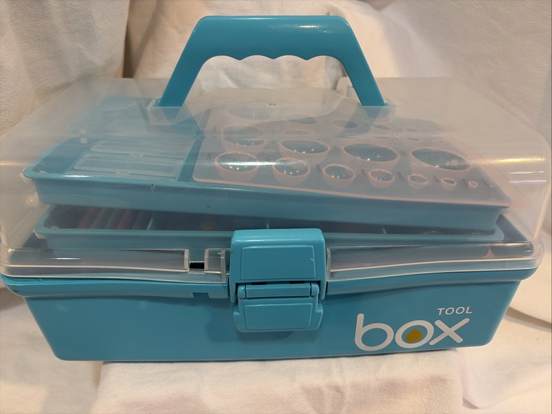 Paper Quilling Kit W/ Storage Box New Collection 30+pieces