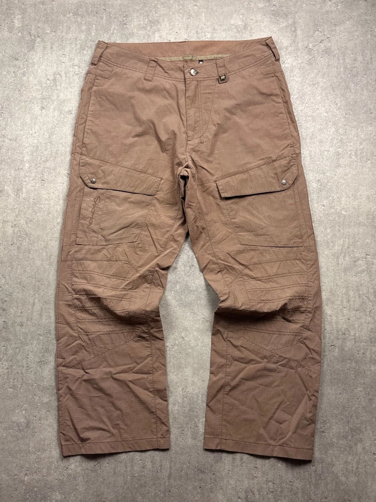 Salomon Mens Brown Cargo Hiking Pants Size 34 Lightweight Outdoor Wear
Opens in a new window or tab