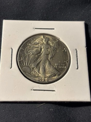1920 S Walking Liberty Half Dollar Silver