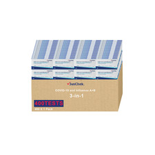 400 X Juschek Covid-19, Influenza A&B 3 in 1 Antigen Test Kit EXP Nov 2026