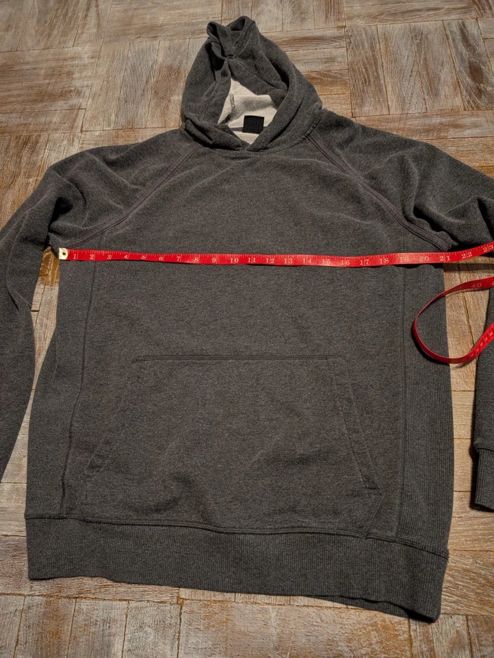 Sudadera con Capucha 32 Degrees HEAT Para Hombre M Gris Pullover Térmico Polar Sudadera Bolsillo Foto 4 de 4