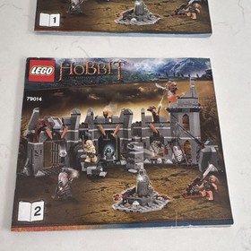 LEGO Dol Guldur Battle 79014 The Hobbit Manuals & Advertising Inserts