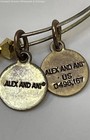 Alex & Ani Gold Tone Beaded Adjustable Bangle Bracelets 24g — photo 3