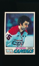 1977-78 Topps #145 Guy Charron * Center * Washington Capitals * NM-MT/MT *