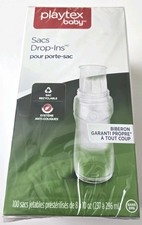Playtex Baby Nurser Drop-Ins Liners 8-10 oz 100 Count NEW