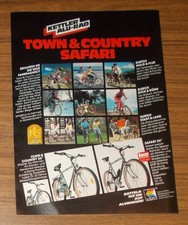 Seltene Werbung KETTLER ALU-RAD Town & Country Safari Die neue Fahrradwelt 1987