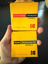 Vintage Kodak Kodachrome Ektachrome Super 8 Movie Film Lot, 2 Boxes