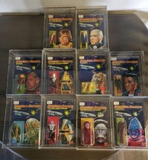 Mattel Battlestar Galactica Vintage Complet 1978-1979 Carded Action Figures Lot.