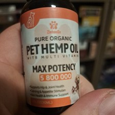 2 Packs - Hemp Oil for Dogs and Cats - Helps Pets with  nxiety, P in, Str ss,