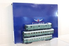 LILIPUT L350071 DB GREEN EILZUGWAGENSET EXPRESS COACH SET BOXEDon