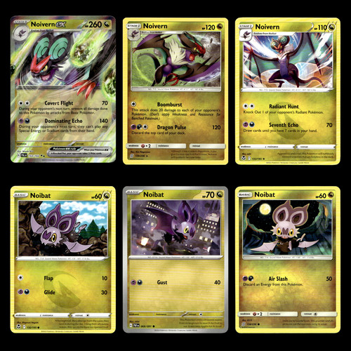 Noivern ex 153 Scarlet Violet Series Paldea Evolved Pokemon Cards Set TCG