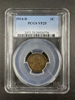 1914-D Lincoln Cent PCGS VF25 Key Date