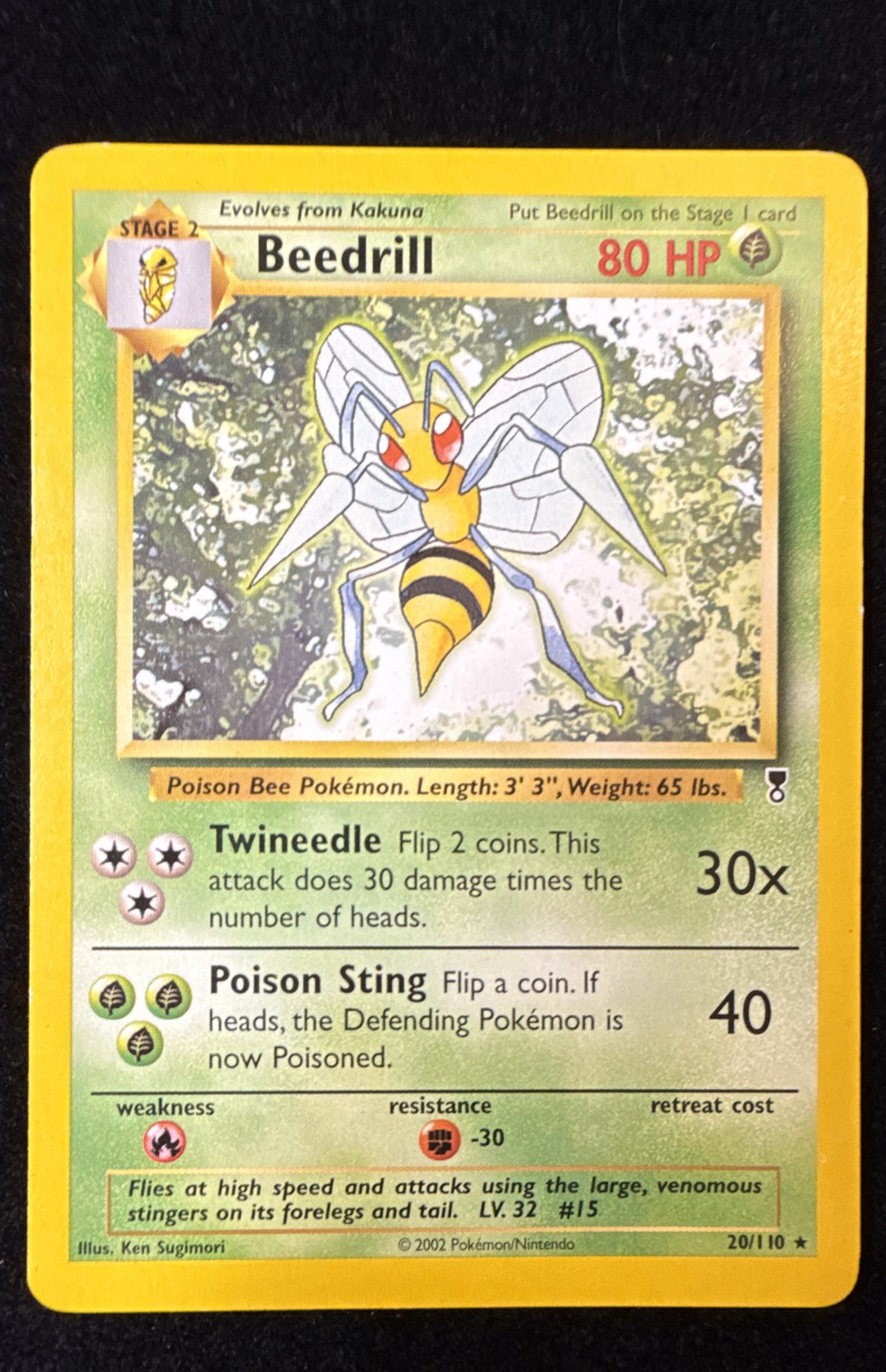 Beedrill - Legendary Collection - 20/110 - Pokemon TCG - LP