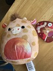 Squishmallows 5” Zuni Giraffe Plush Hearts Plush Squishmallow NWT — photo 1