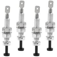 4 PCS Door Pin Switch 20A 12V Momentary Adjustable Car Bonnet Alarm Light Hood