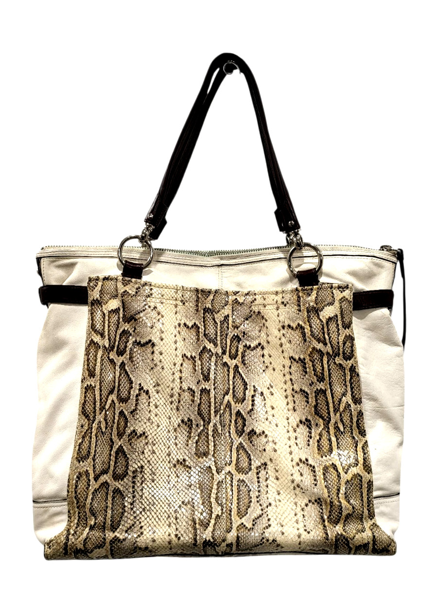 COACH Limited Edition Embossed HOLLY PYTHON Handb… - image 14