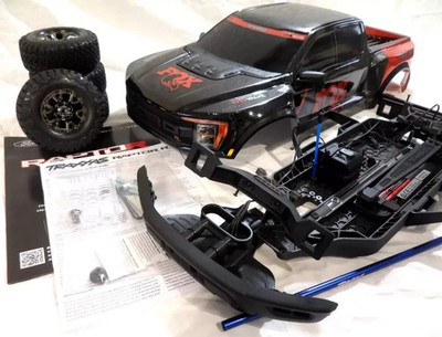 Traxxas Slash 4x4 HCG/Stampede 4x4 to Raptor R Fox Long Chassis Conversion Kit