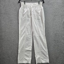 Koi Kathy Peterson Women Scrub Pants S White 703 30" Inseam