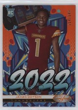 2022 Certified 2022 Mirror Orange 114/149 Jahan Dotson #2022-12 0f5t